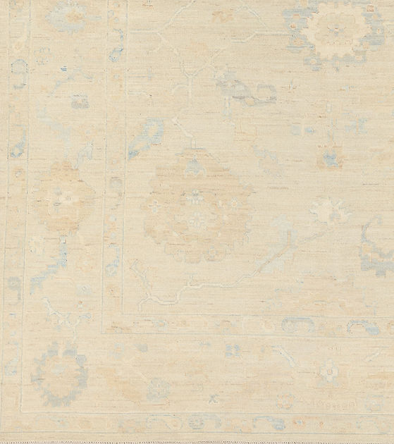 7.10 x 9.10 ft Hand Knotted Oushak Rug