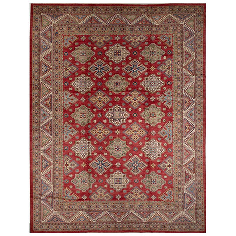 11.11 x 15.8 ft Hand Knotted Fine Kazak Rug