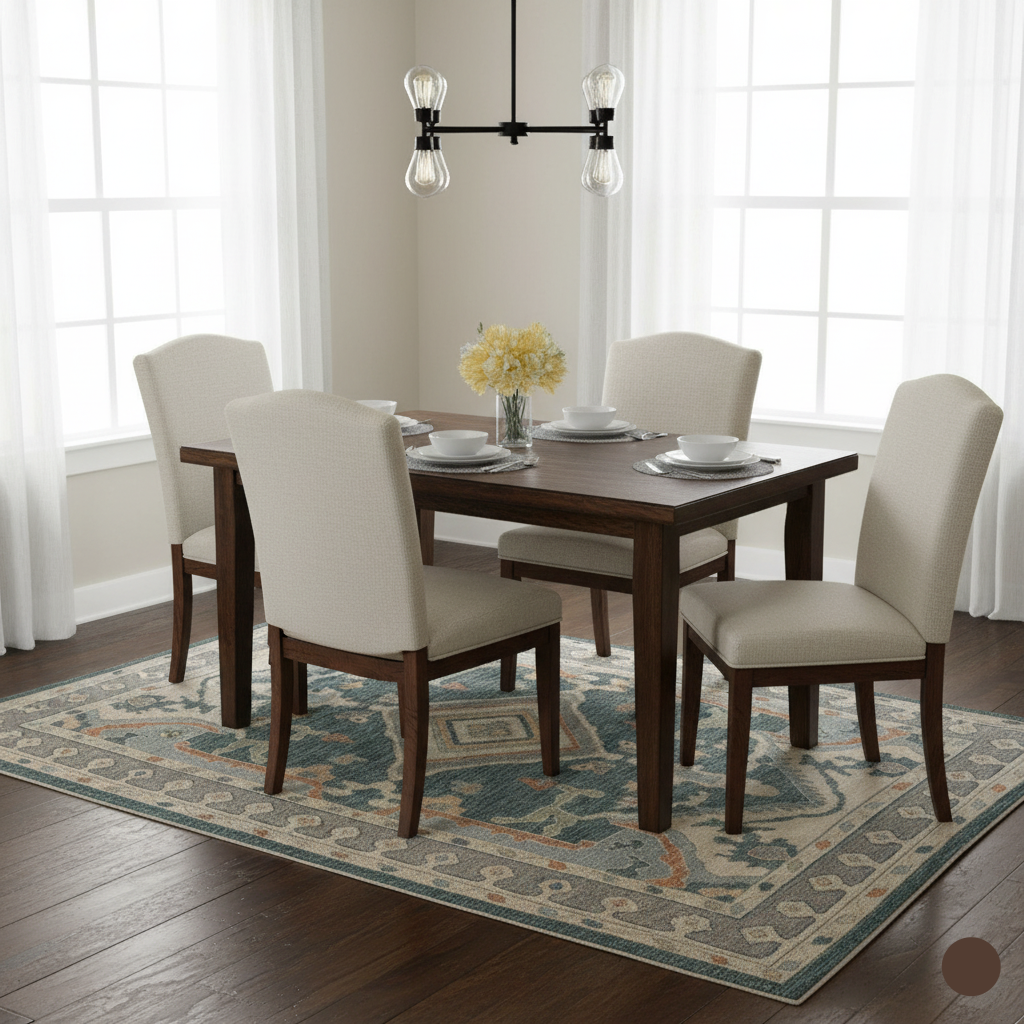 6.1 x 9.2 ft Hand Knotted Oushak Rug