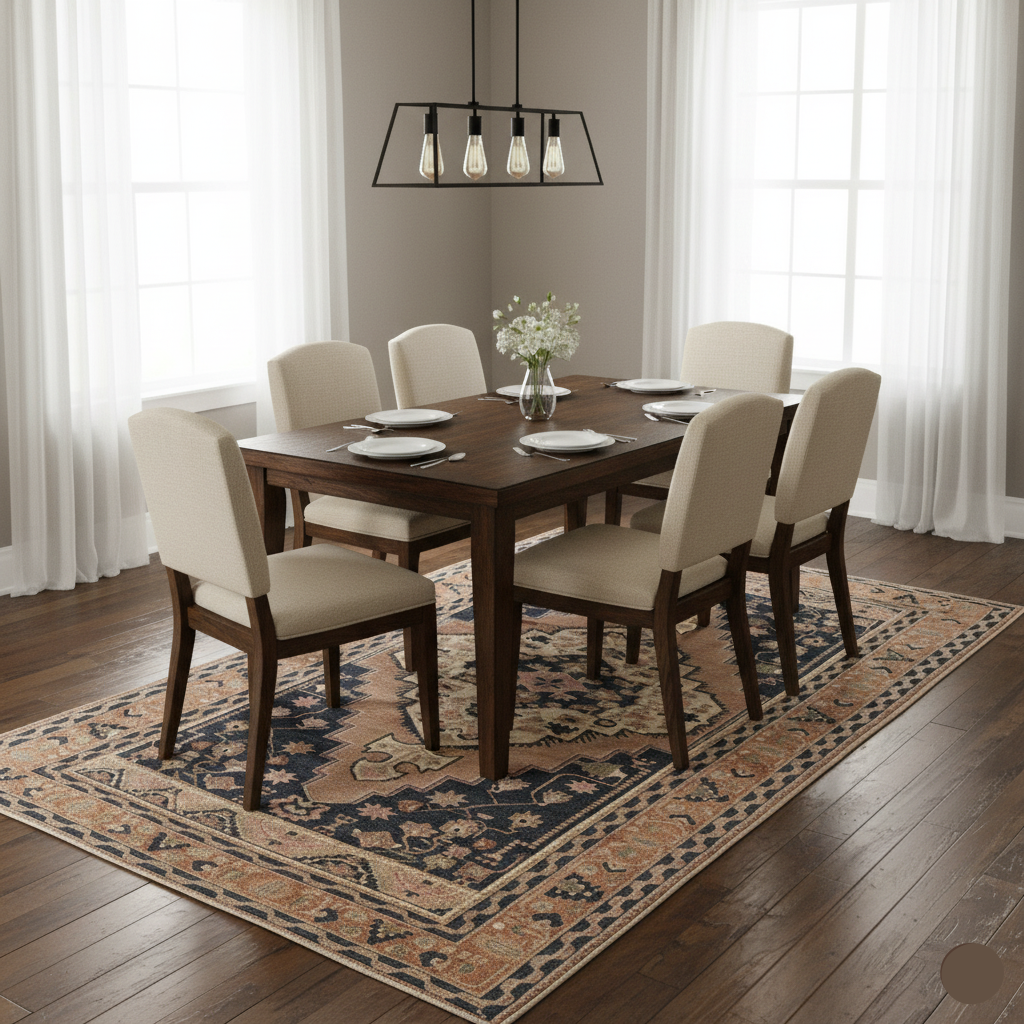 5.7 x 10.4 ft Hand Knotted Oushak Rug