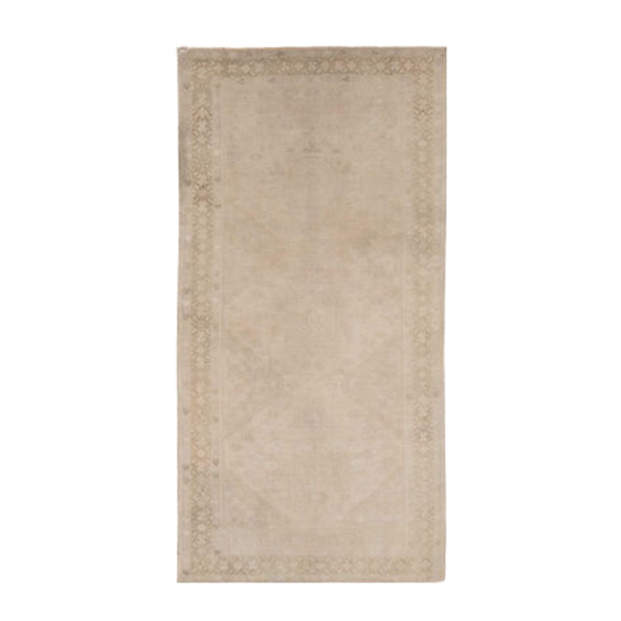 5.2 x 10.5 ft Hand Knotted Oushak Rug