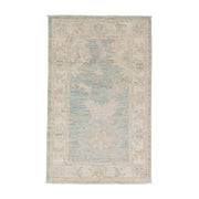 2.11 x 4.8 ft Hand Knotted Oushak Rug