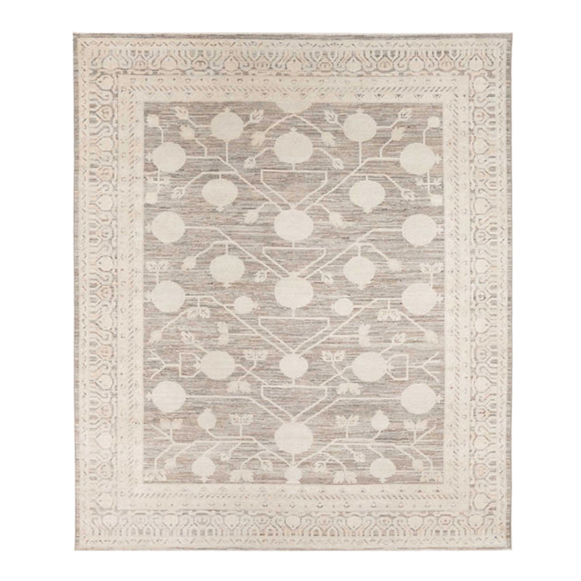 8 x 9.7 ft Hand Knotted Khotan Rug