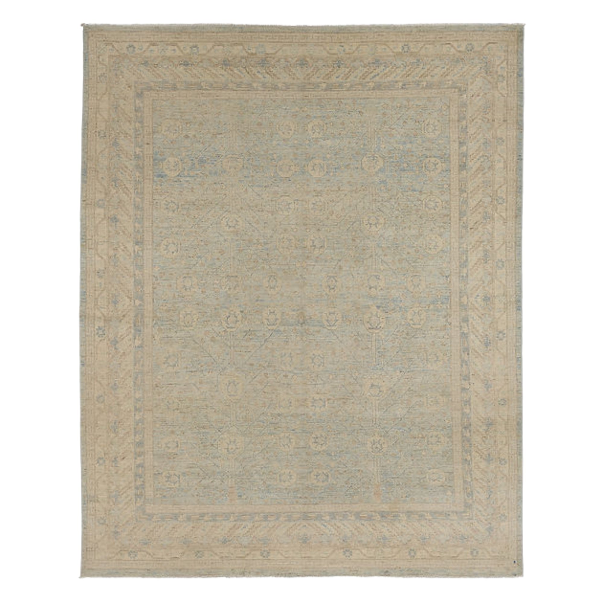 7.10 x 10 ft Hand Knotted Khotan Rug