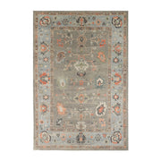 10.6 x 15.5 ft Hand Knotted Oushak Rug