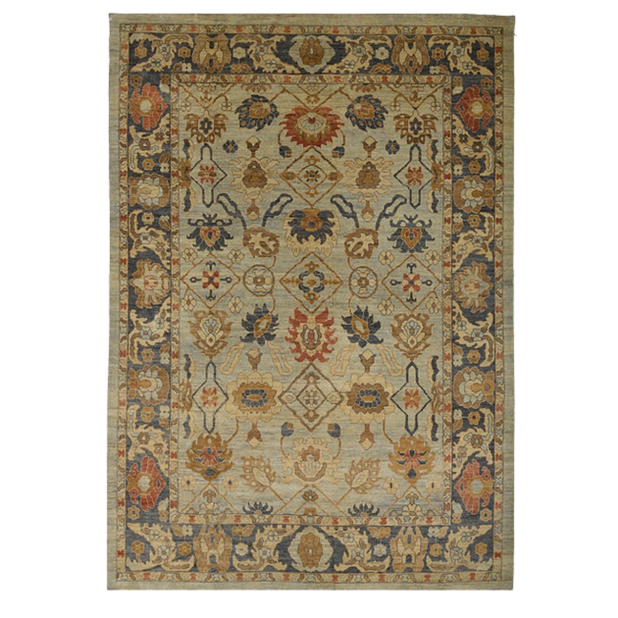 11.7 x 16.5 ft Hand Knotted Sultanabad Rug