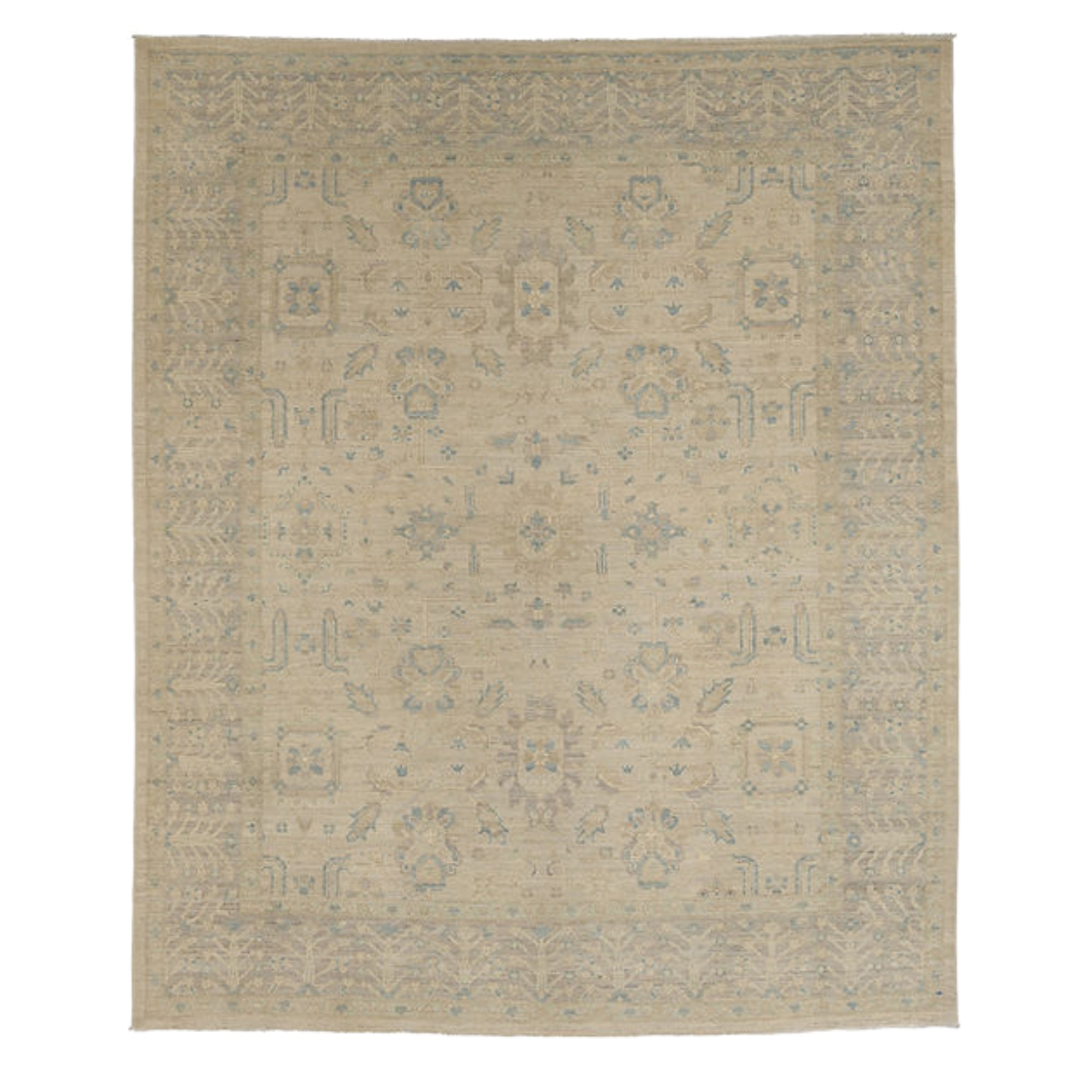 8.5 x 10.9 ft Hand Knotted Chobi Rug