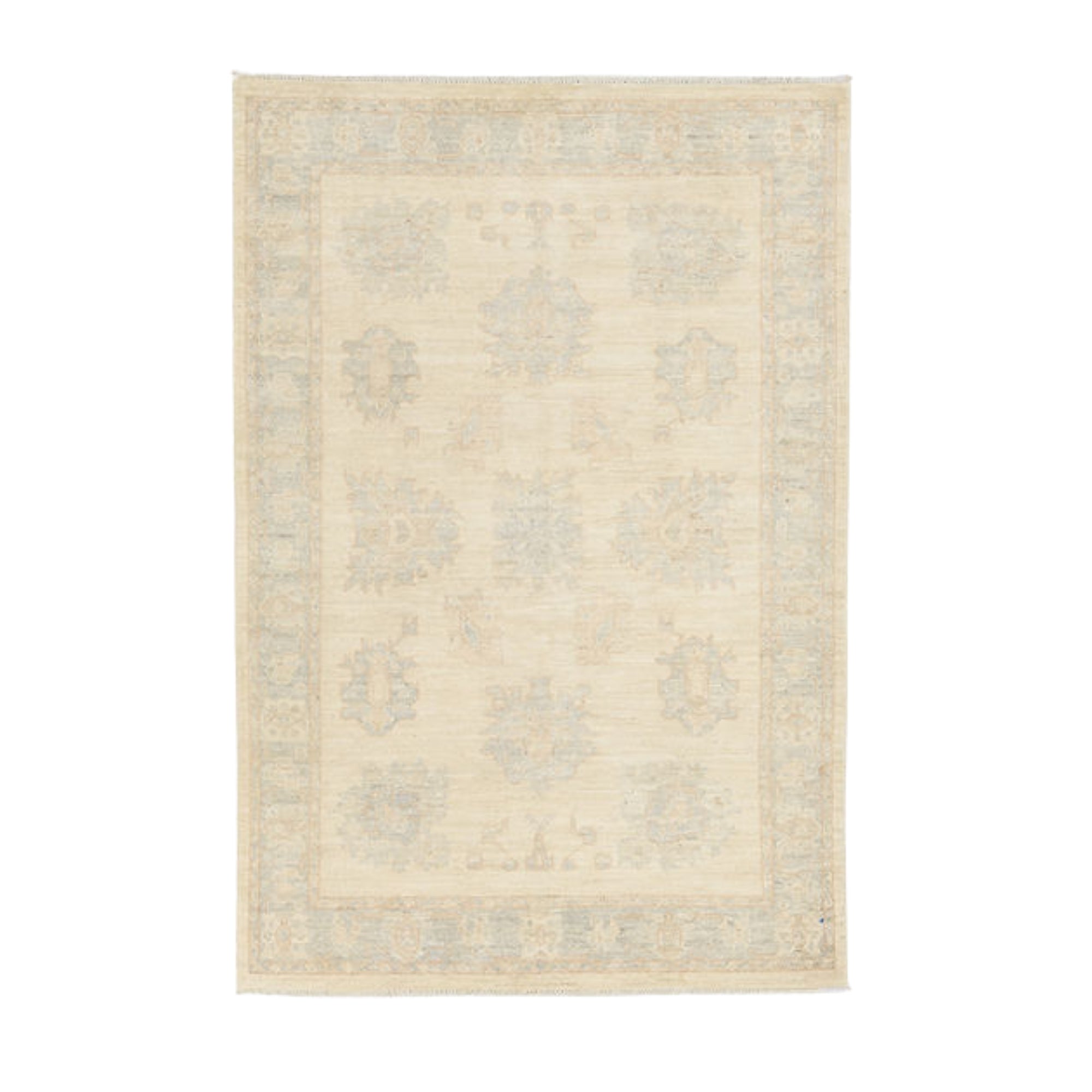 4 x 6 ft Hand Knotted Oushak Rug
