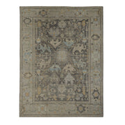10 x 13.5 ft Hand Knotted Turkish Oushak Rug