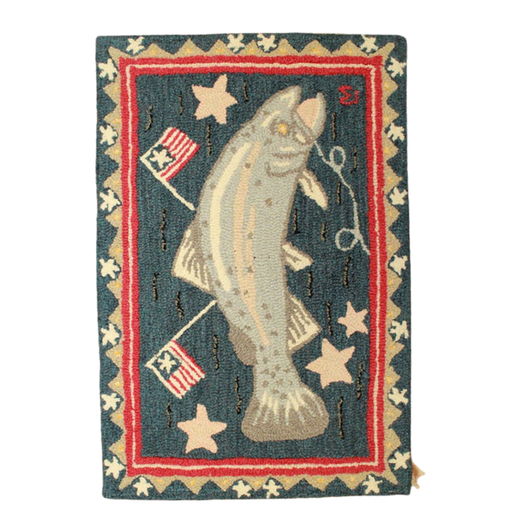 2 x 3 ft Hand Tufted Wool Rug