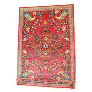 2.4 x 3.5 ft Hand Knotted Persian Kashan Rug