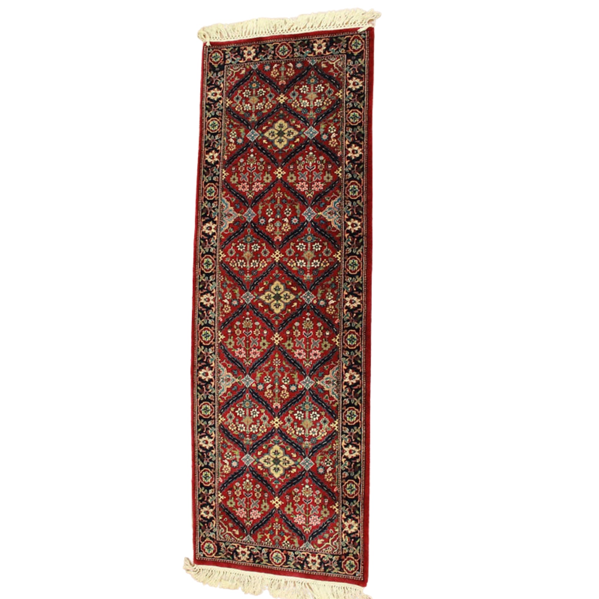 2.7 x 7.8 ft Hand Knotted Indian Mashad Runner