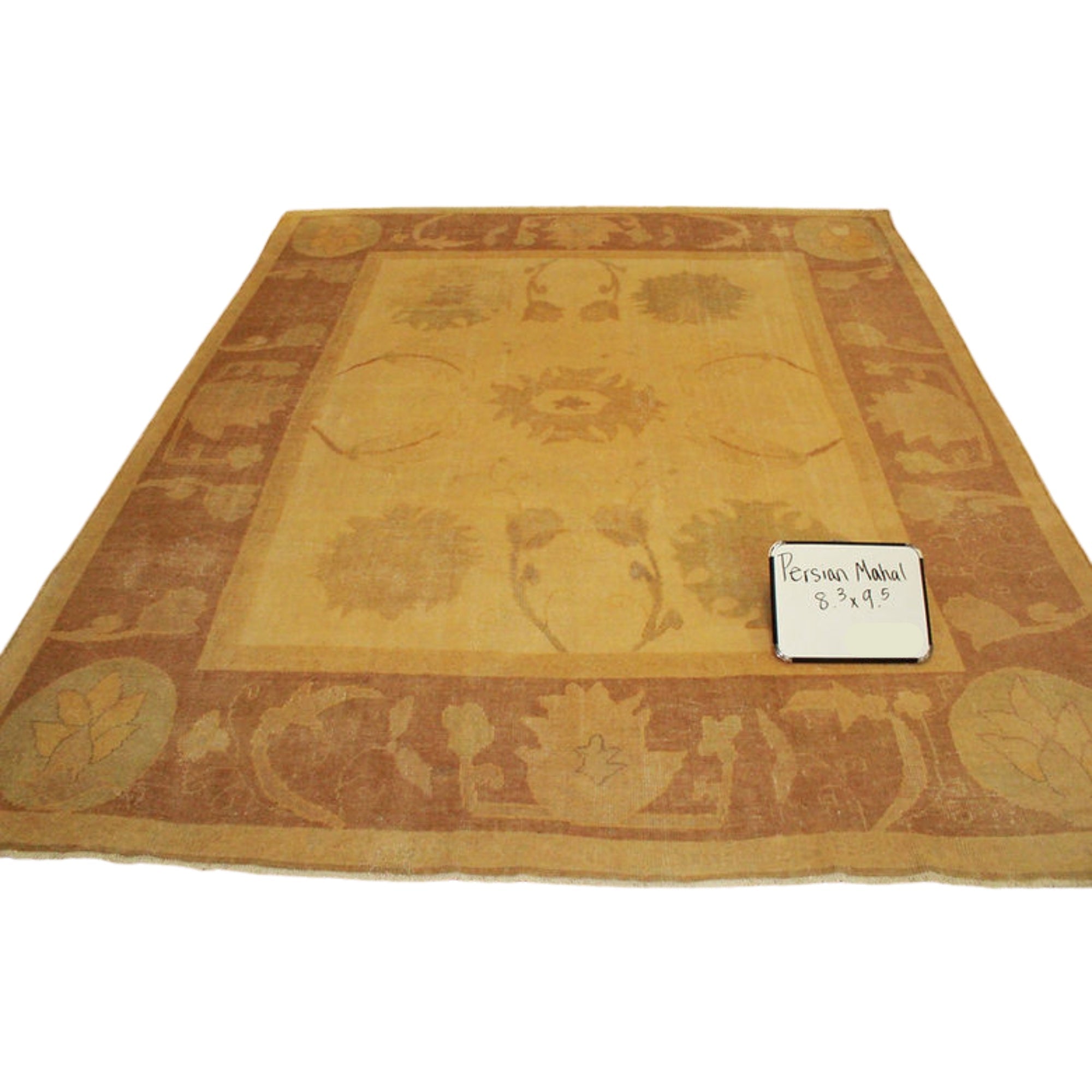8.3 x 9.5 ft Hand Knotted Old Persian Mahal Rug