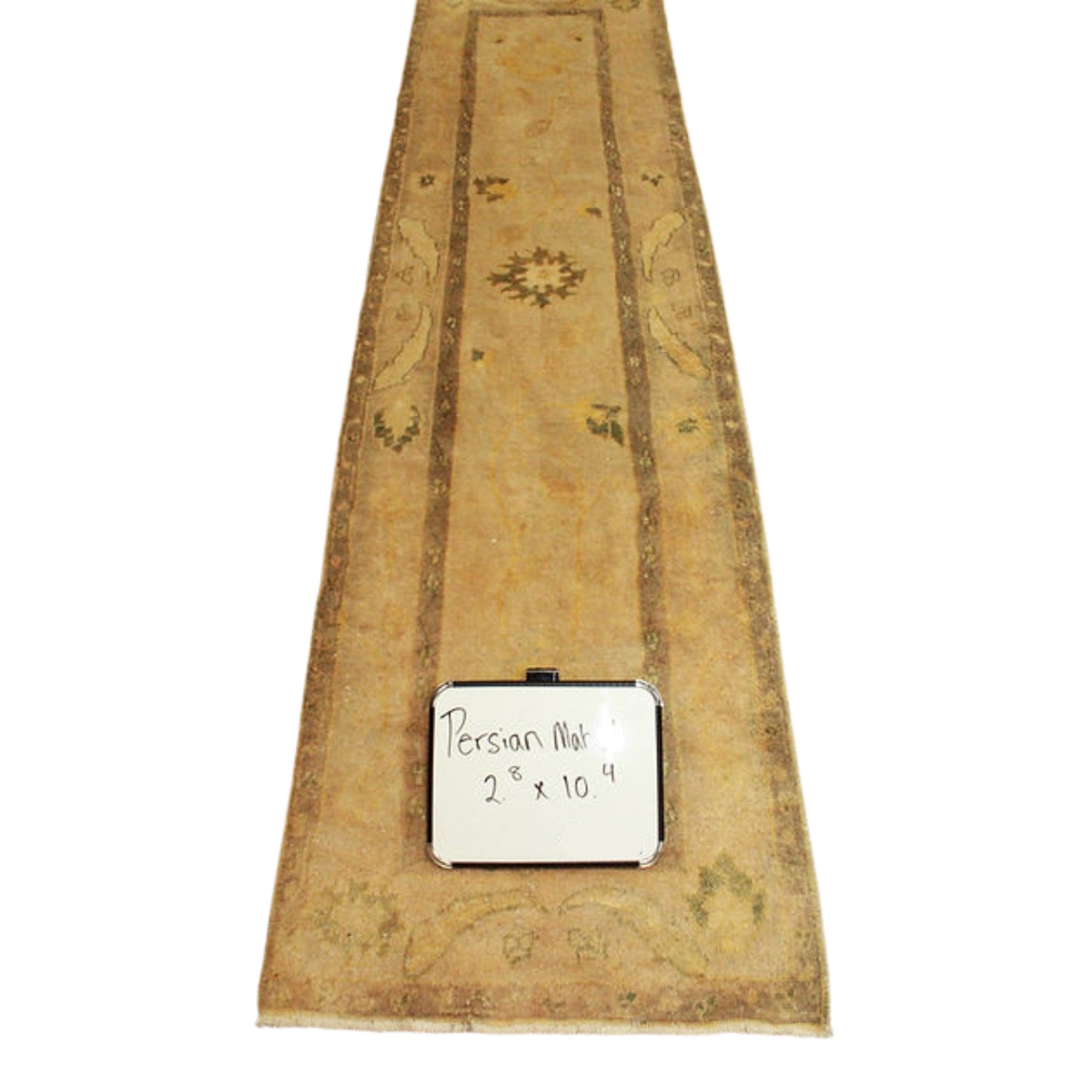 2.8 x 10.4 ft Hand Knotted Old Persian Mahal Runner