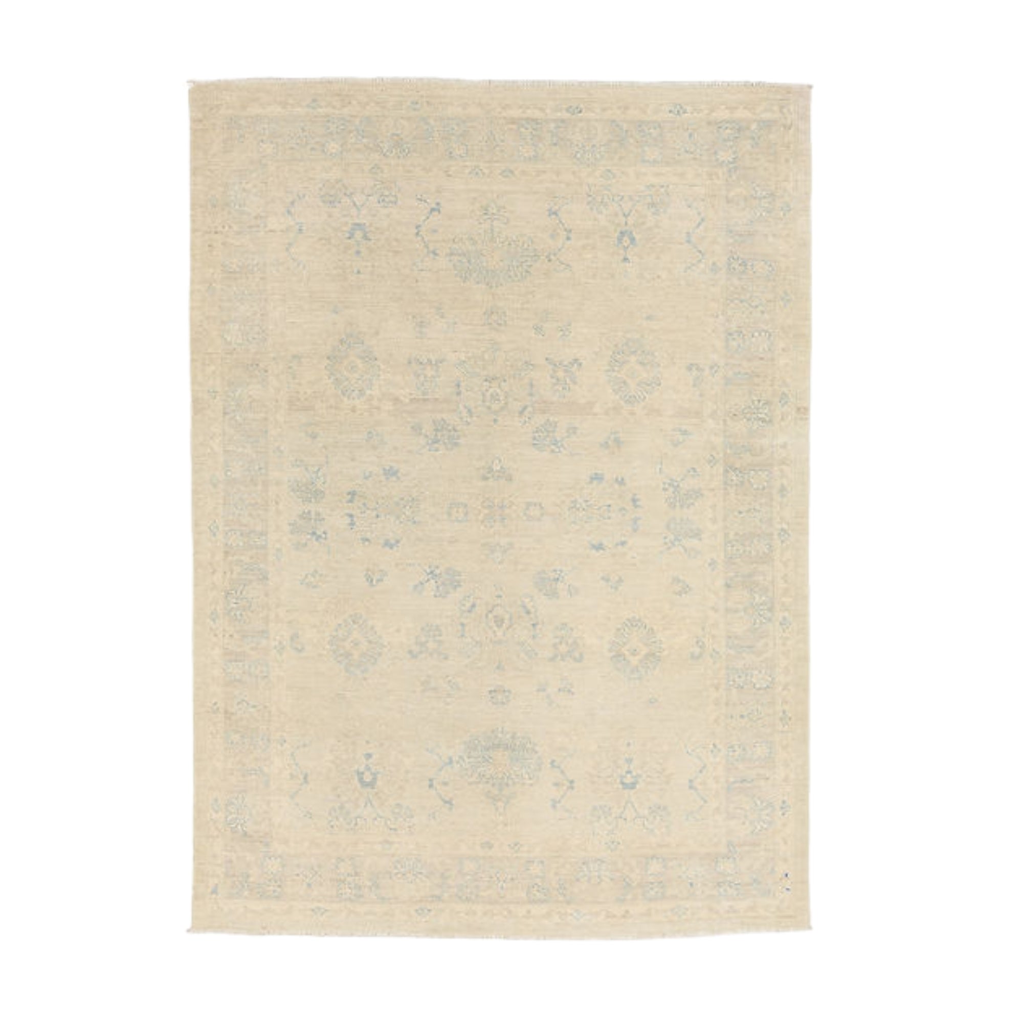 4.11 x 6.10 ft Hand Knotted Chobi Rug