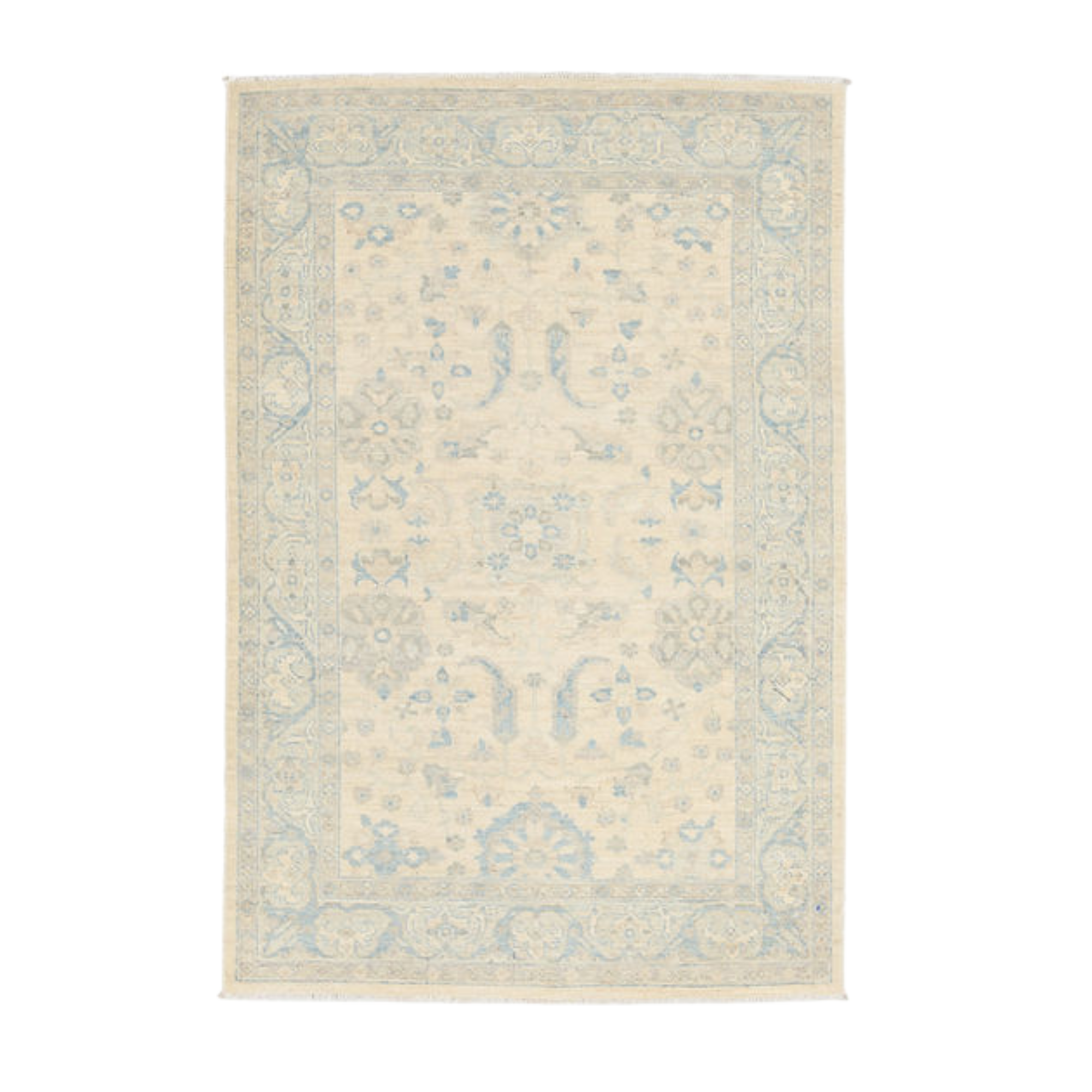 3.10 x 5.10 ft Hand Knotted Chobi Rug