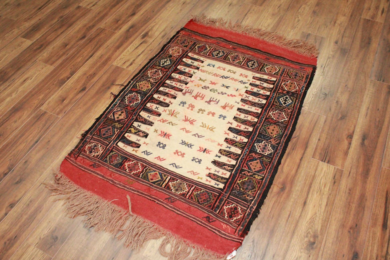 3 x 5 ft Hand Knotted Turkish Kilim Rug