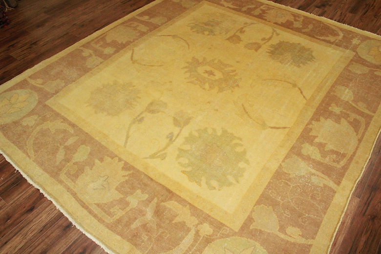 8.3 x 9.5 ft Hand Knotted Old Persian Mahal Rug