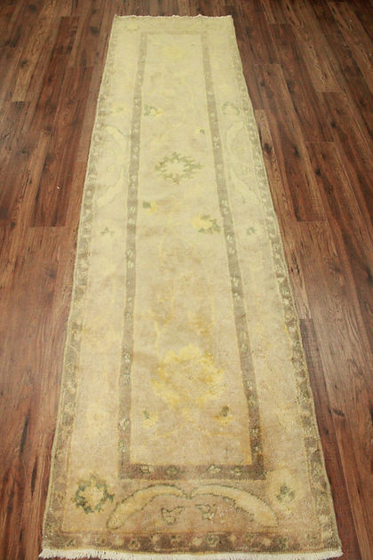 2.8 x 10.4 ft Hand Knotted Old Persian Mahal Runner