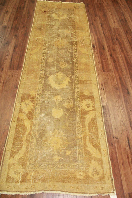 2.11 x 10 ft Hand Knotted Old Persian Mahal Runner