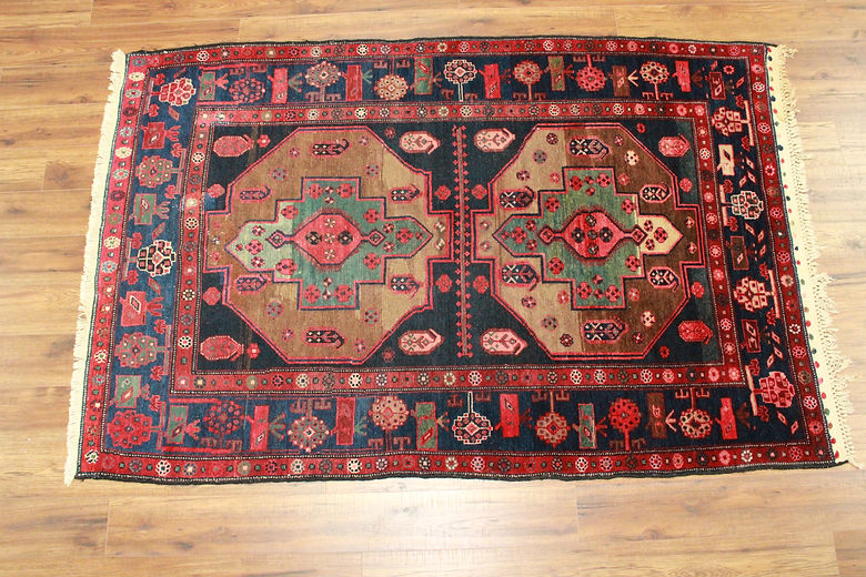 4.9 x 7 ft Hand Knotted Old Persian Kolye Rug