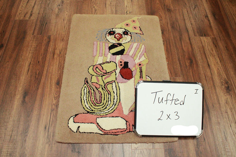 2 x 3 ft Hand Tufted Rug