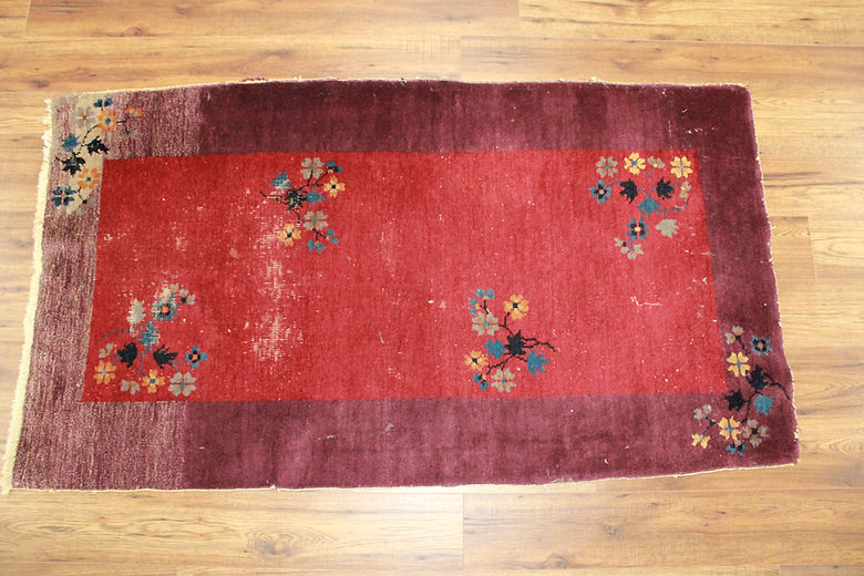 3.2 x 5.7 ft Hand Knotted Chinese Rug
