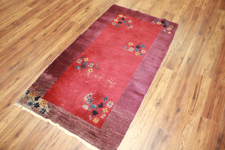3.2 x 5.7 ft Hand Knotted Chinese Rug