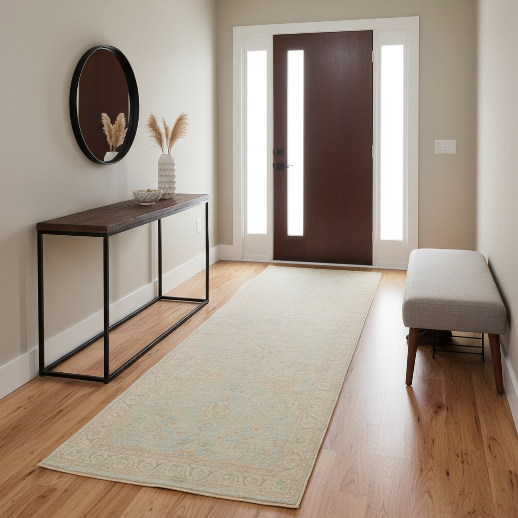 4.1 x 13.1 ft Hand Knotted Chobi Runner